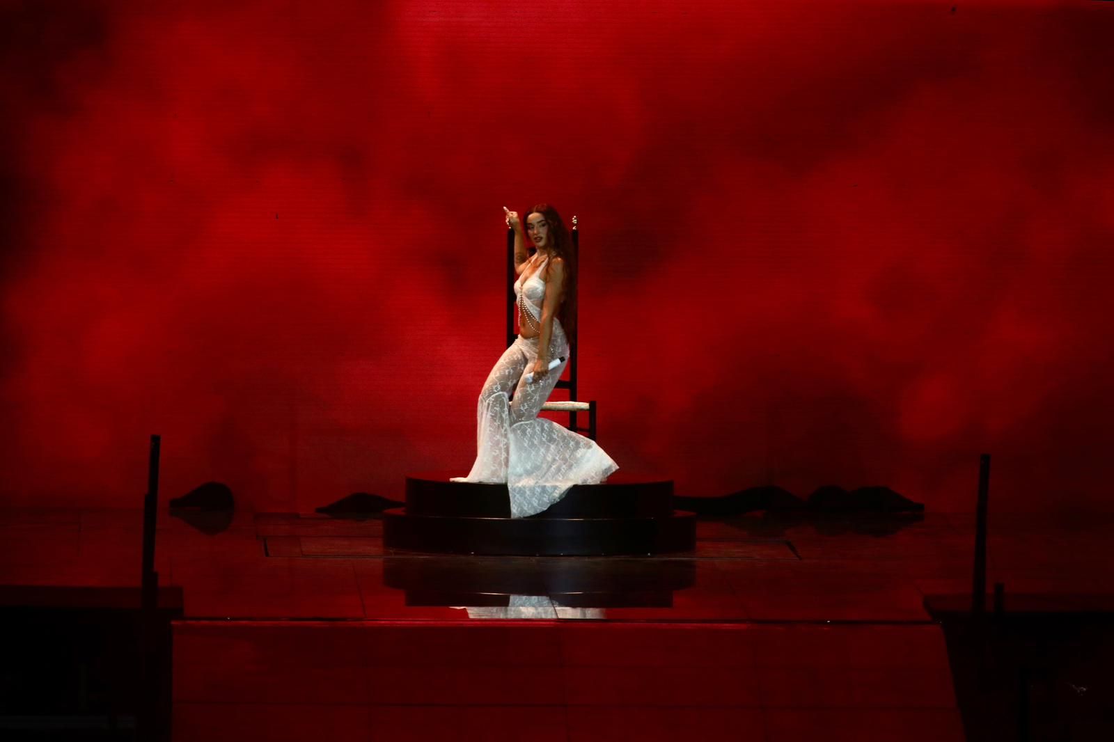 Concierto de Lola Índigo en el estadio de la Cartuja