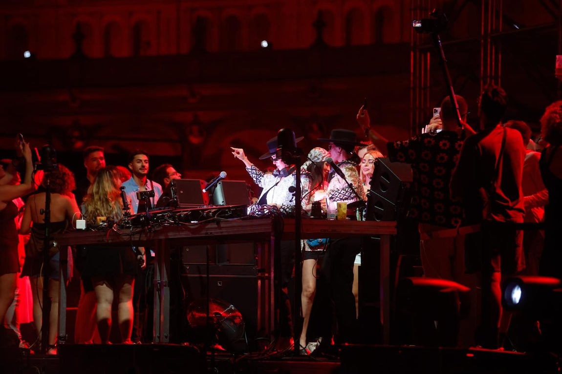 Mëstiza en concierto, este sábado en la Plaza de España