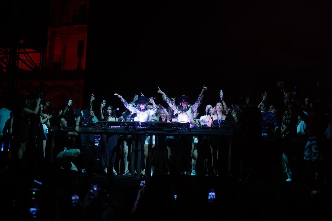 Mëstiza en concierto, este sábado en la Plaza de España