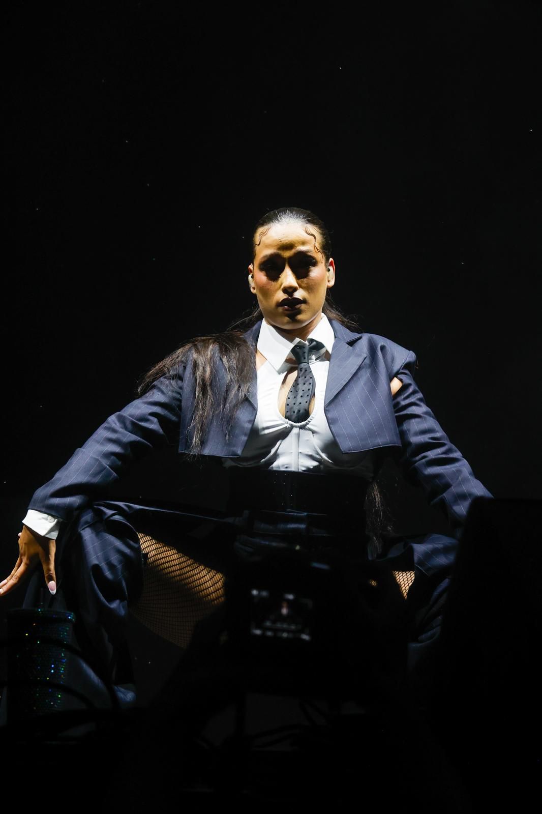 Un instante del concierto de Chanel