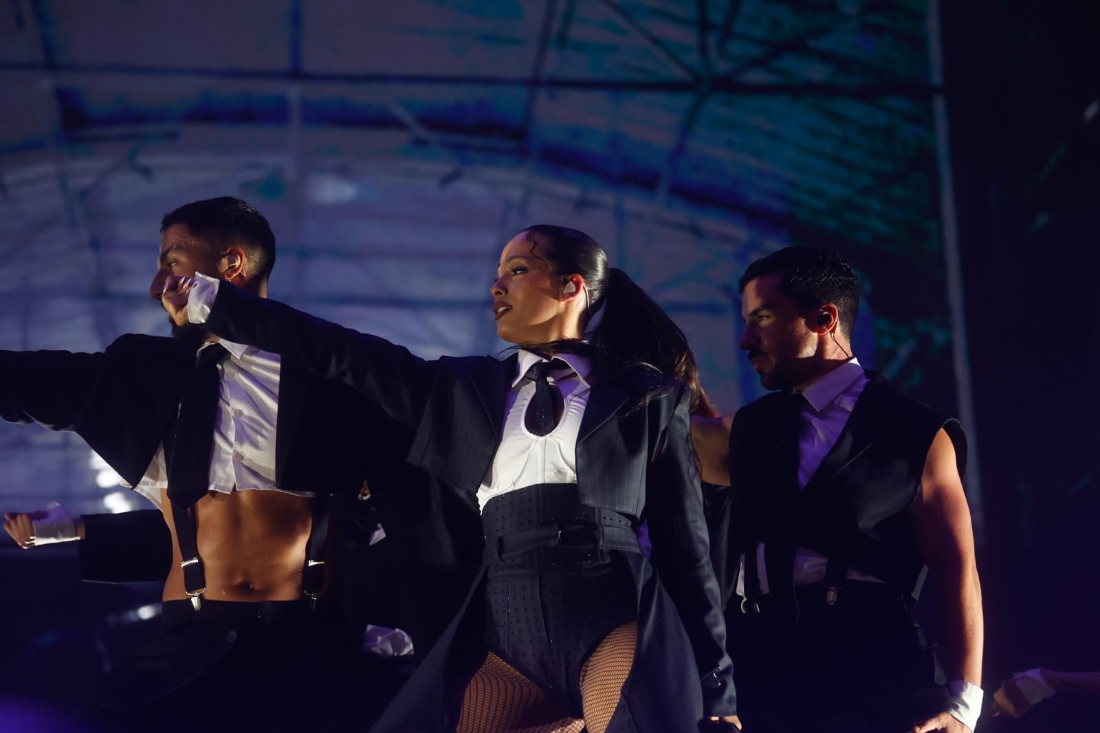 Un instante del concierto de Chanel