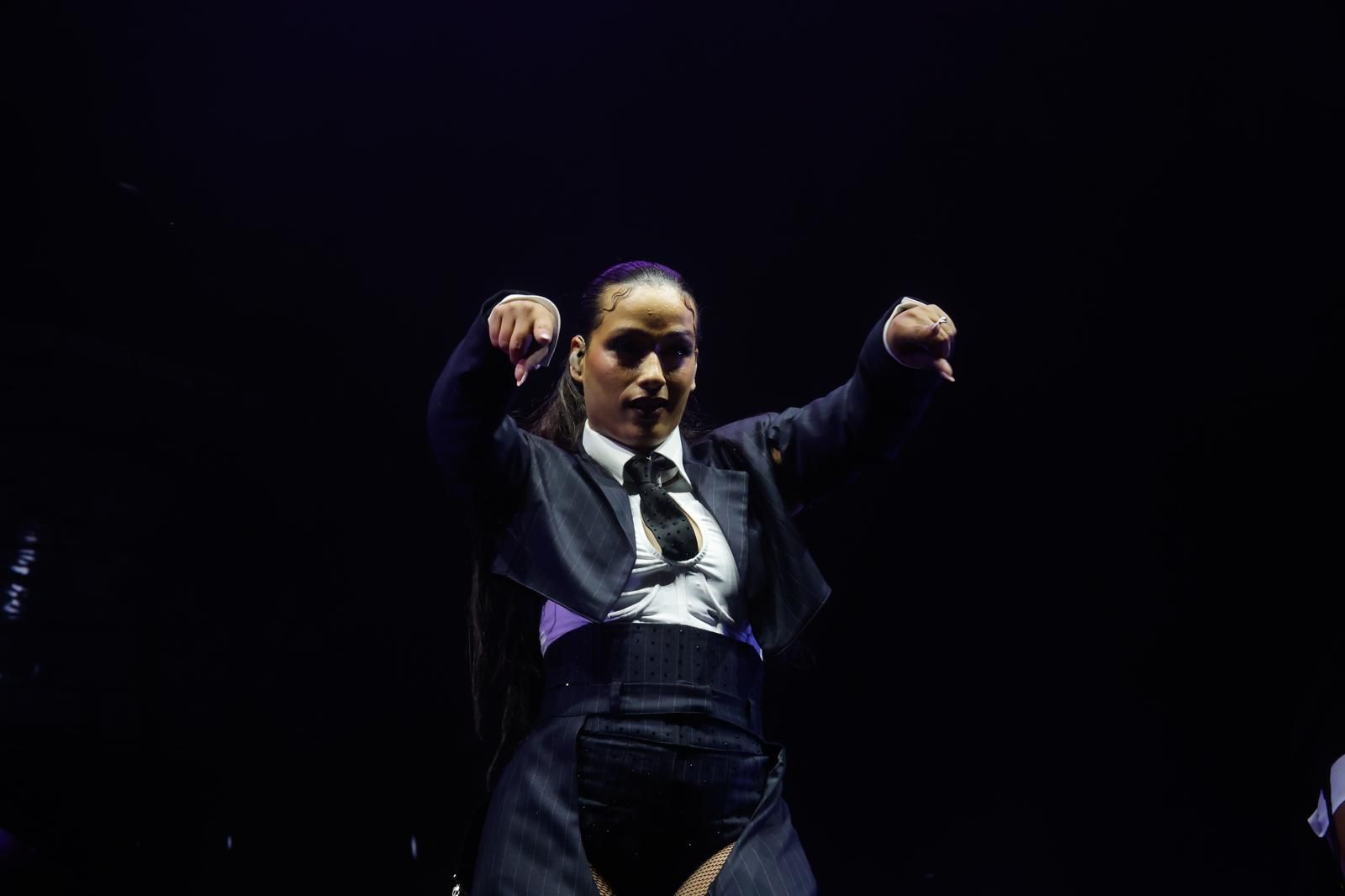 Un instante del concierto de Chanel