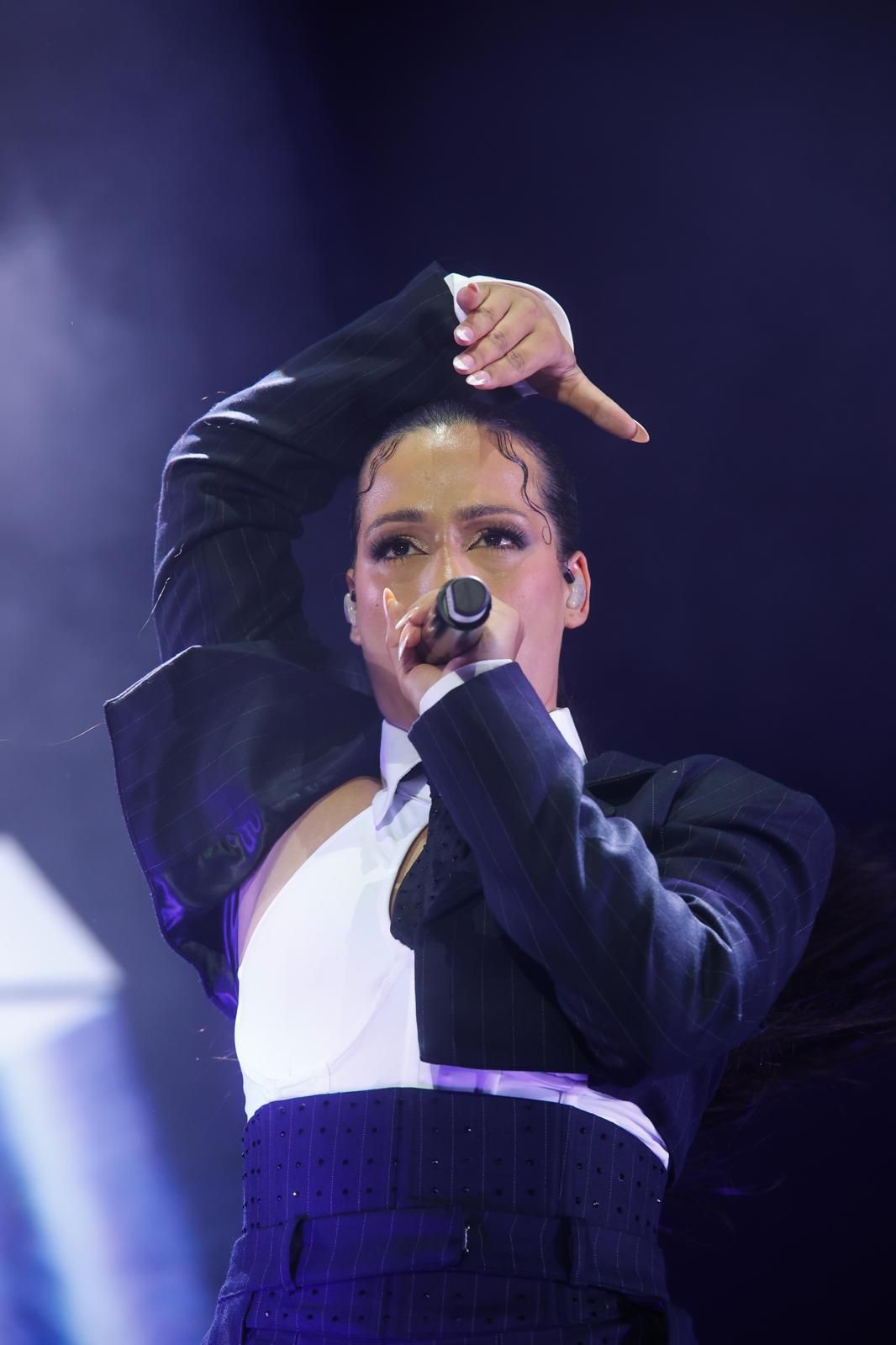 Un instante del concierto de Chanel