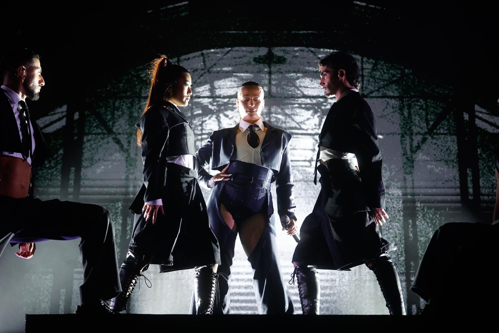 Un instante del concierto de Chanel