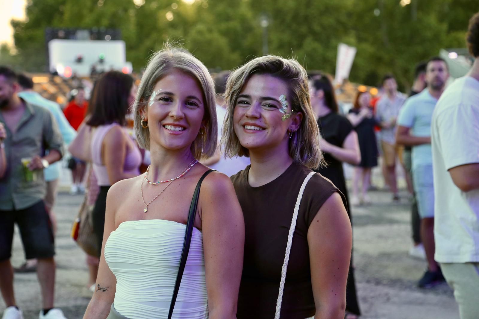 Ambiente en la Plaza de España