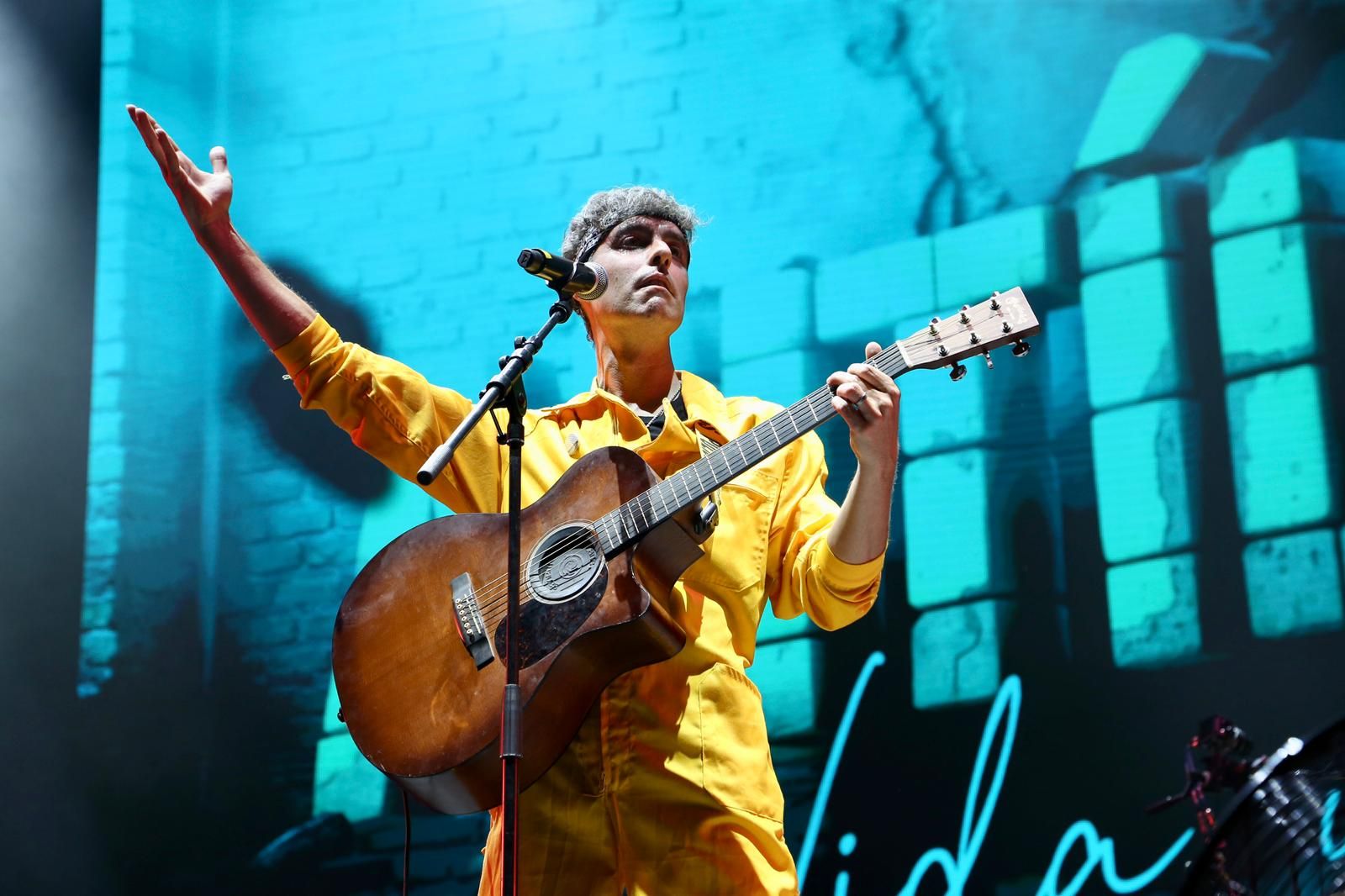 Un instante del concierto de Antílopez