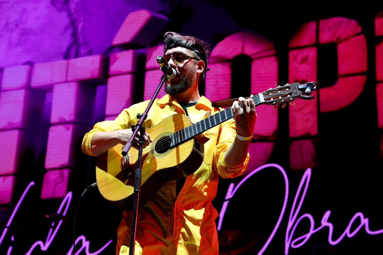 Un instante del concierto de Antílopez