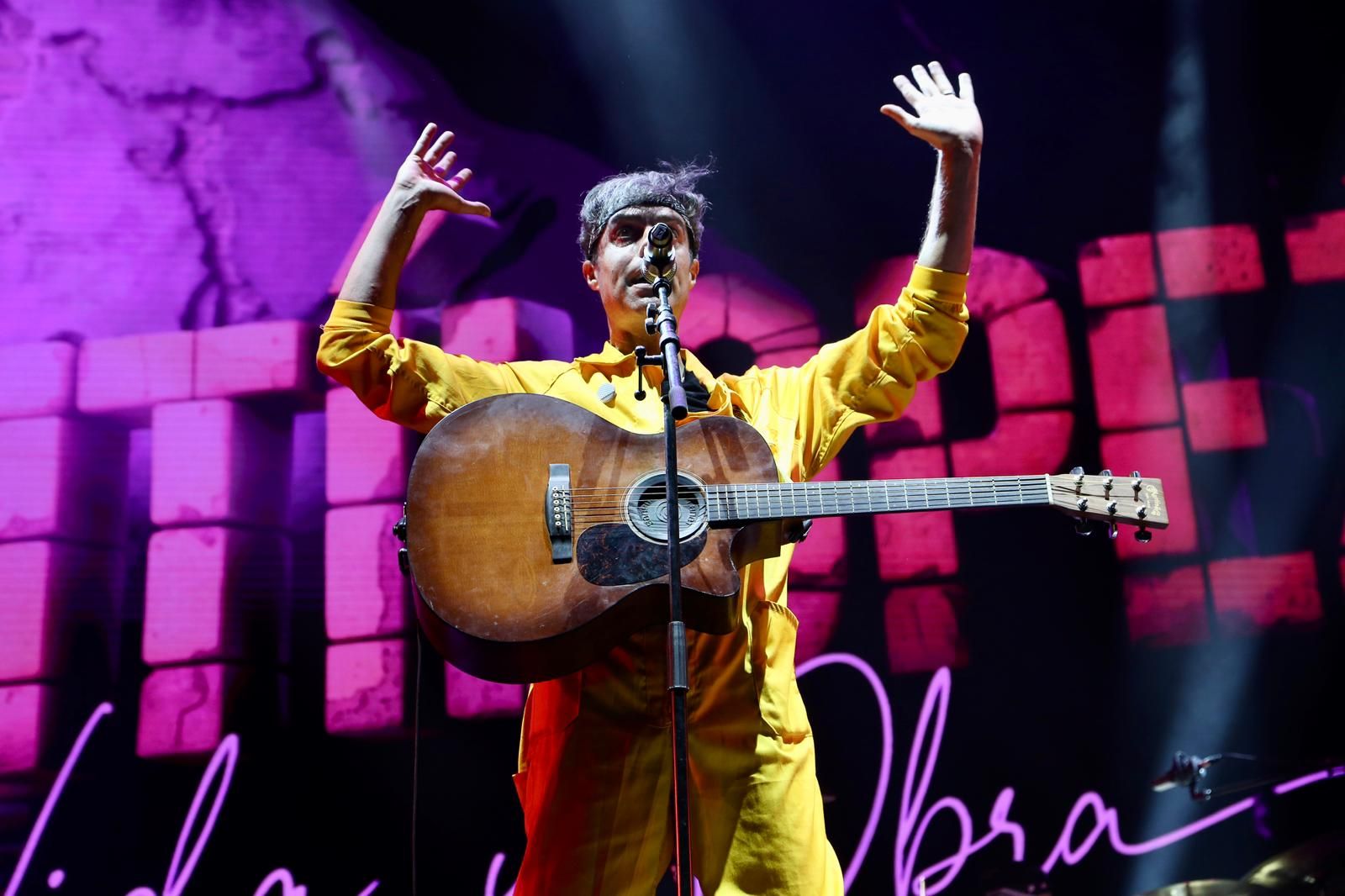 Un instante del concierto de Antílopez