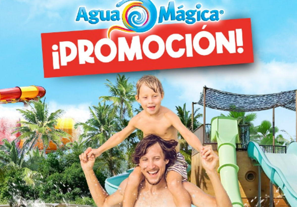 Cartel promocional de Agua Mágica