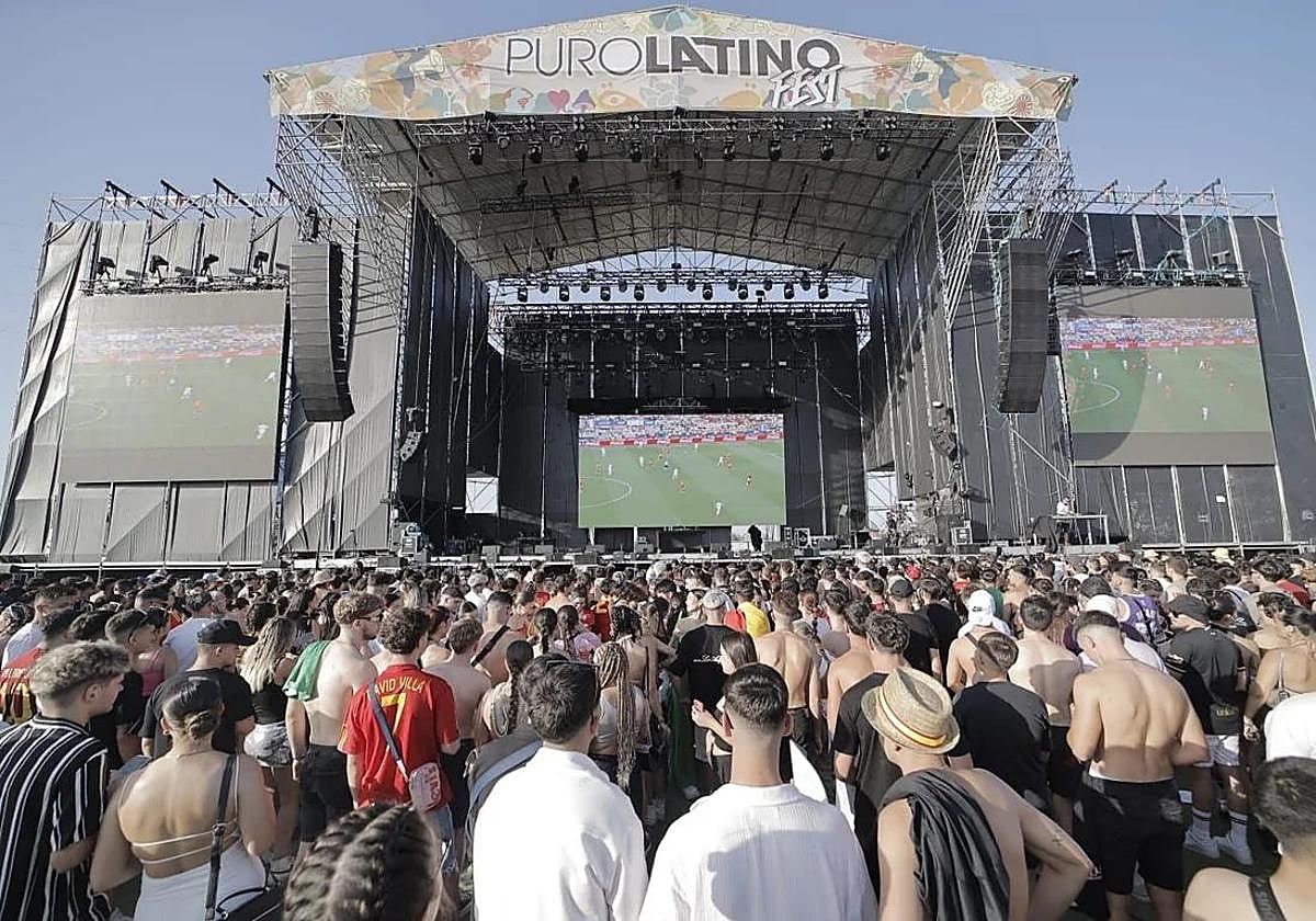 Una de las imágenes del Puro Latino Fest 2024 en Sevilla