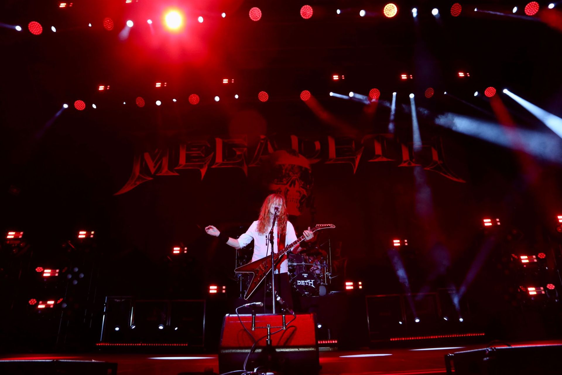 Concierto de Megadeth en la Plaza de España