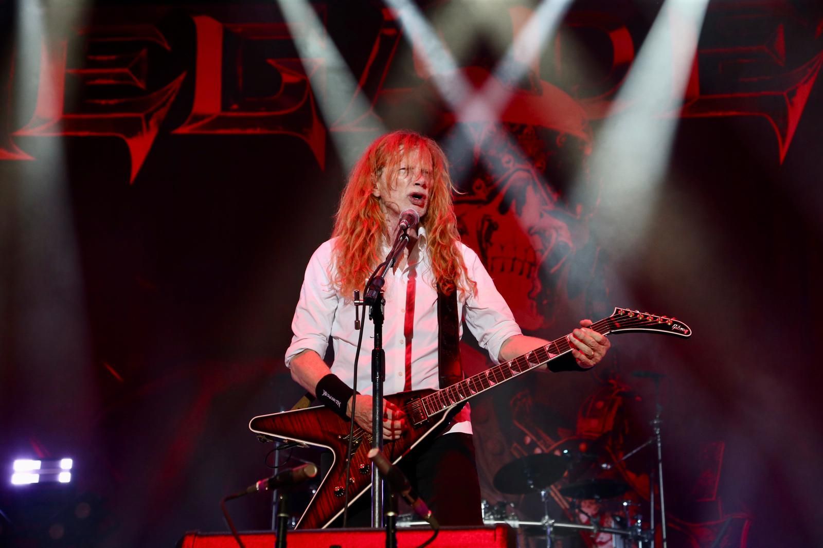 Concierto de Megadeth en la Plaza de España