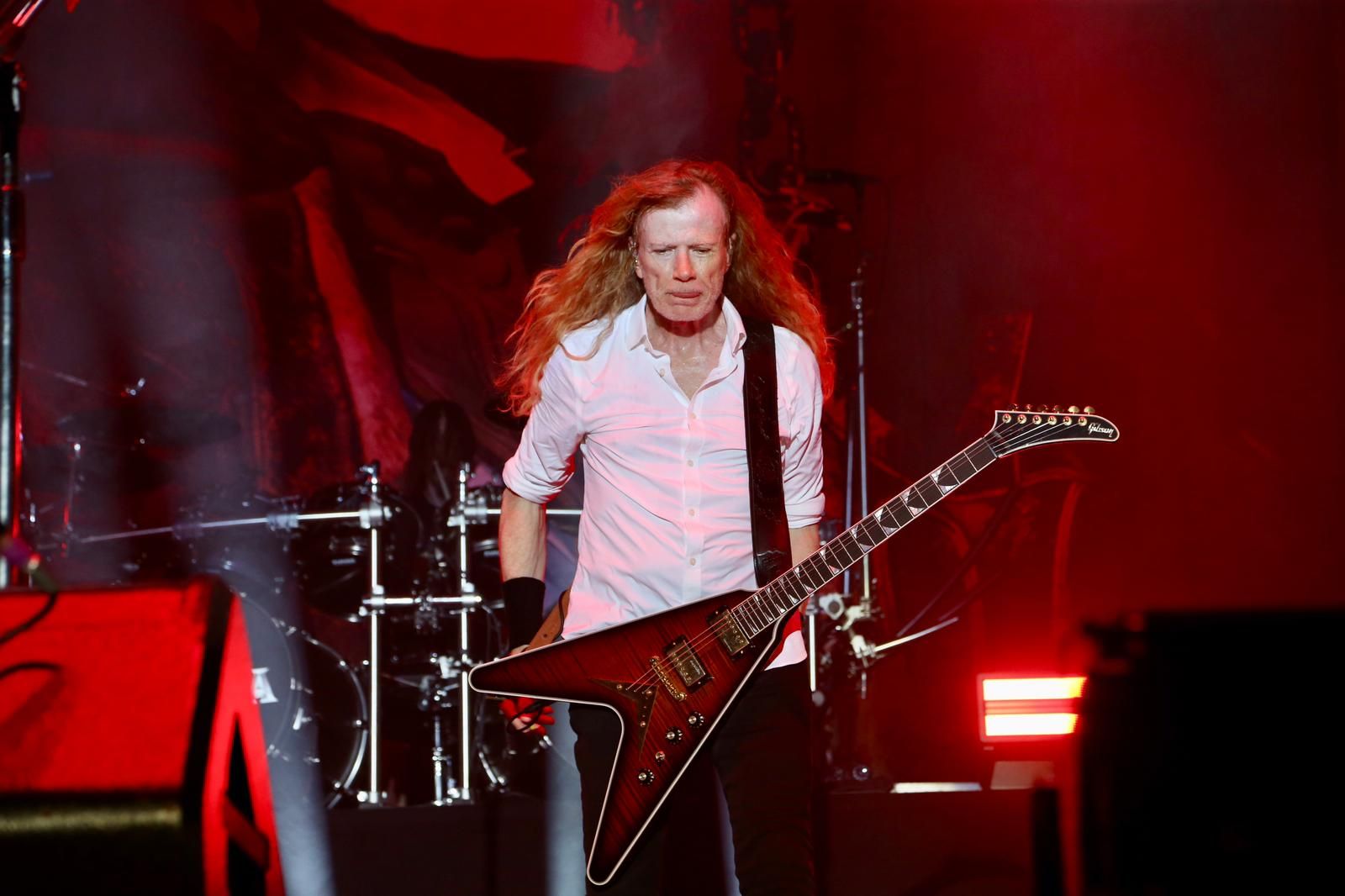 Concierto de Megadeth en la Plaza de España