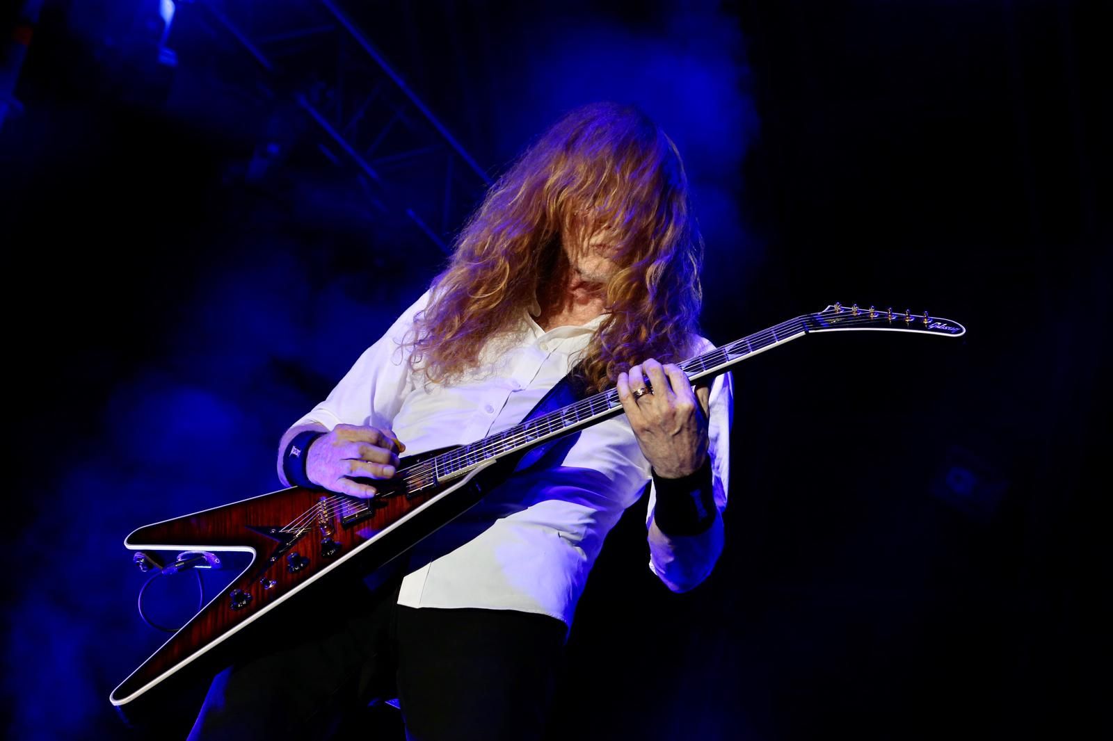 Concierto de Megadeth en la Plaza de España