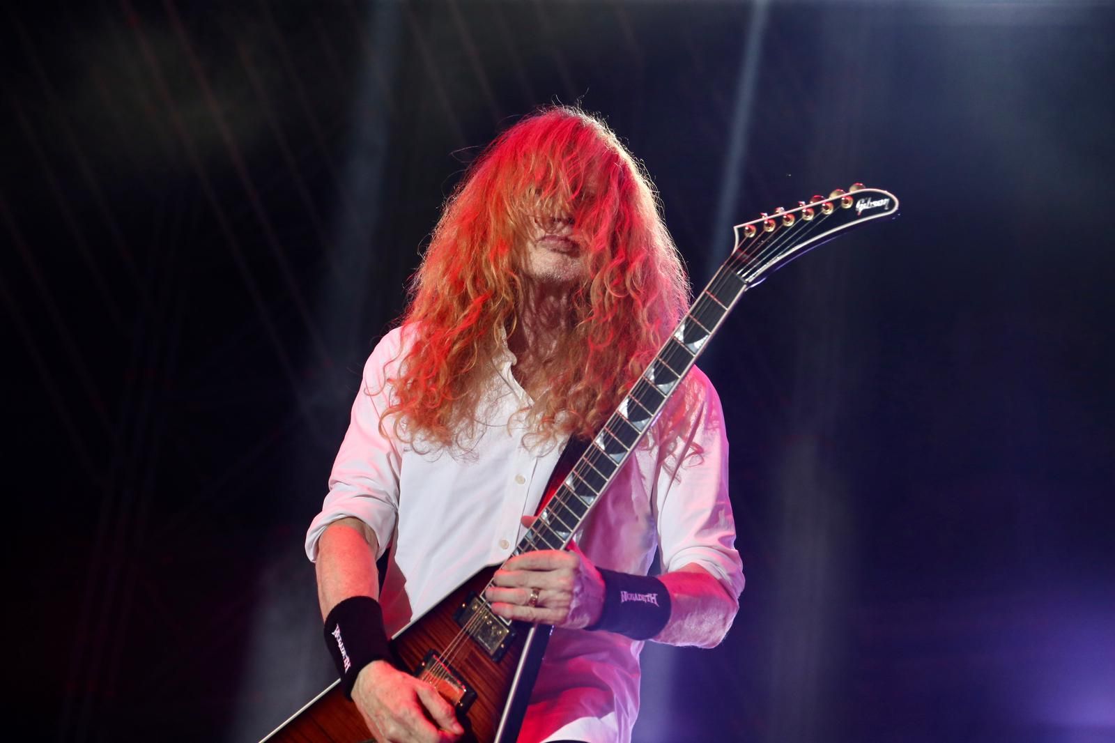 Concierto de Megadeth en la Plaza de España