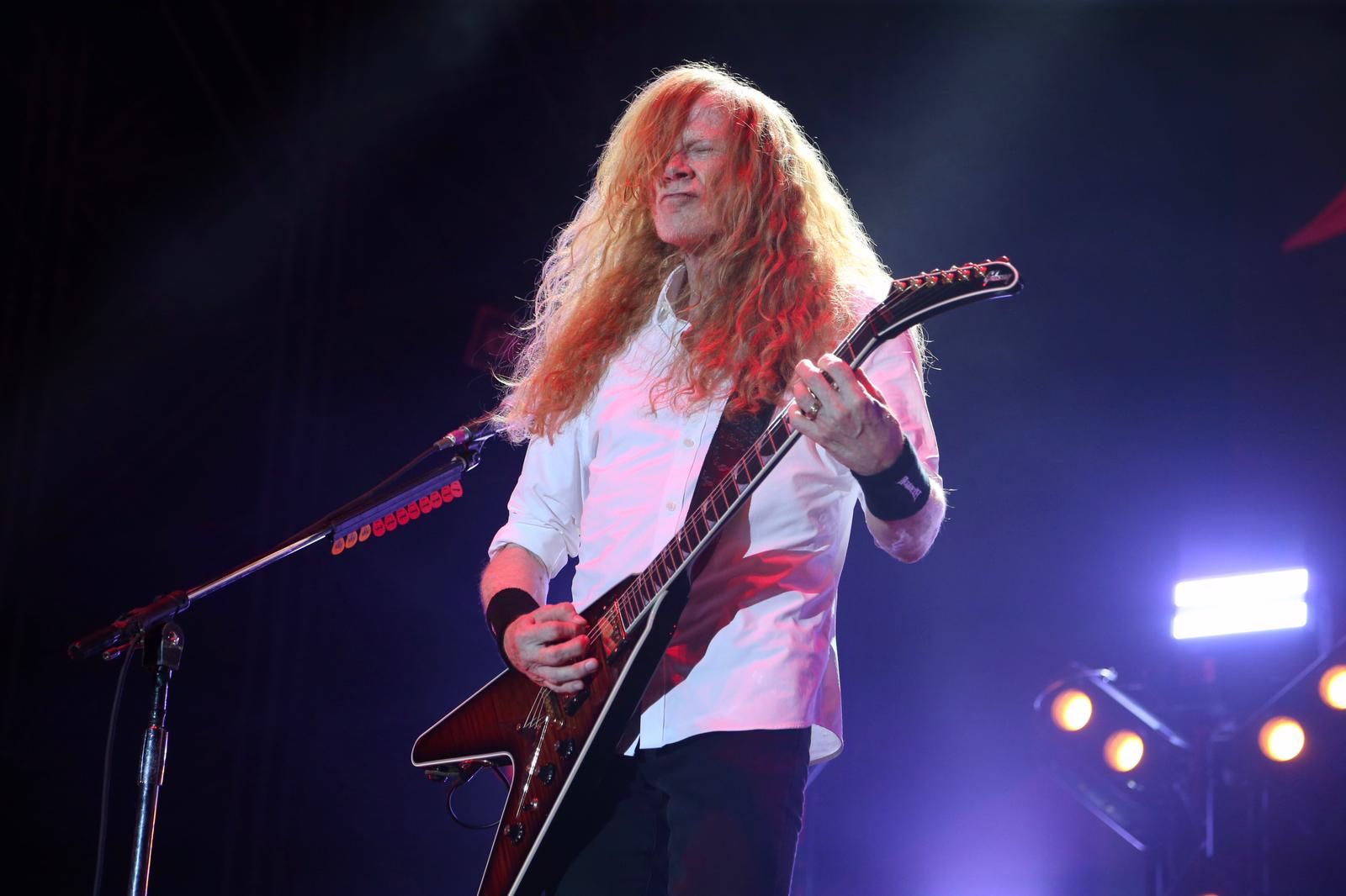 Concierto de Megadeth en la Plaza de España