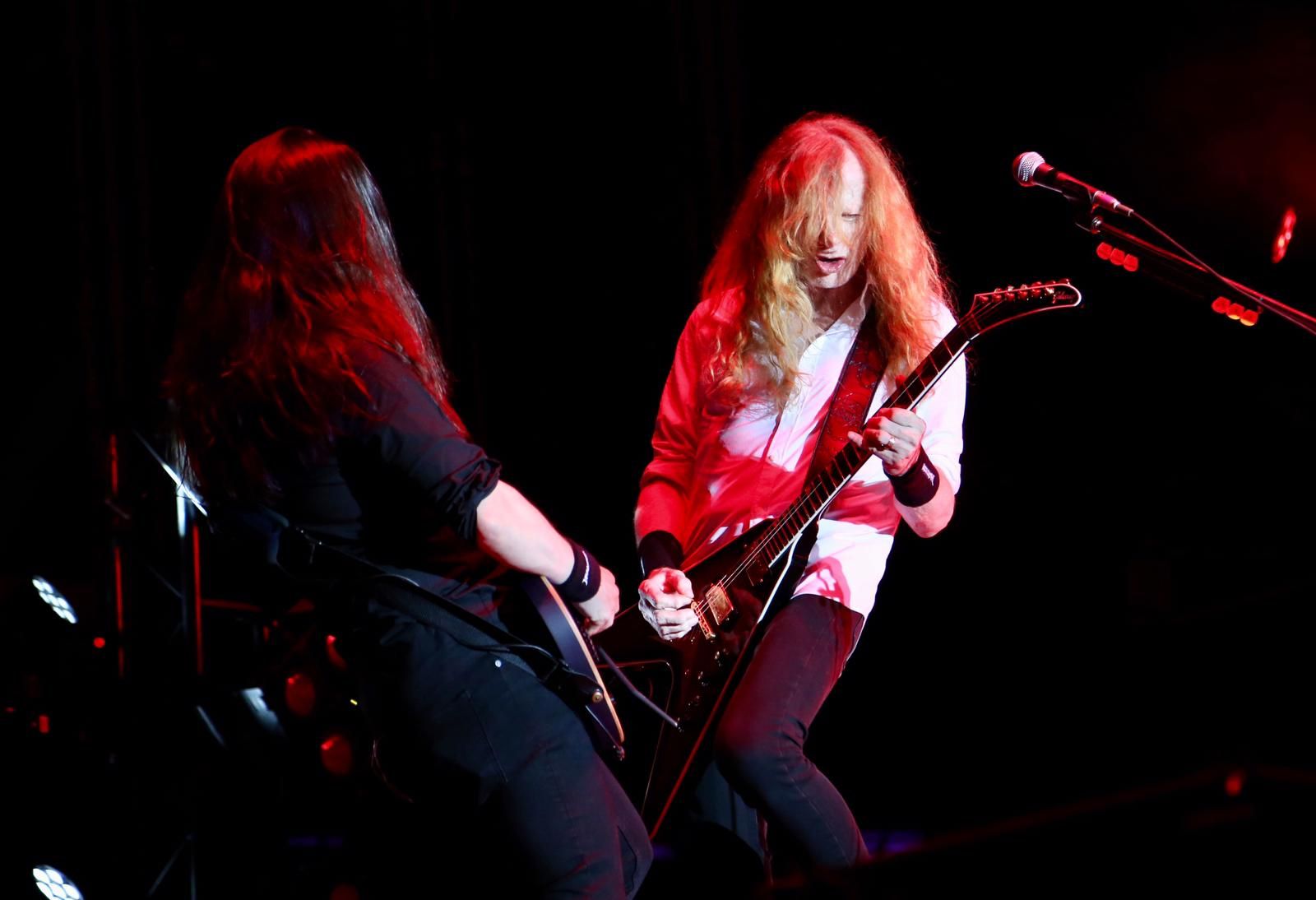 Concierto de Megadeth en la Plaza de España