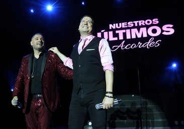 Imagen de archivo del concierto de Andy y Lucas en el teatro de la Axerquia (Córdoba)
