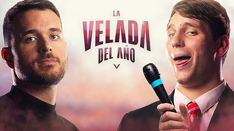 Perxitaa y Gaspi en la imagen promocional de la Velada del año V