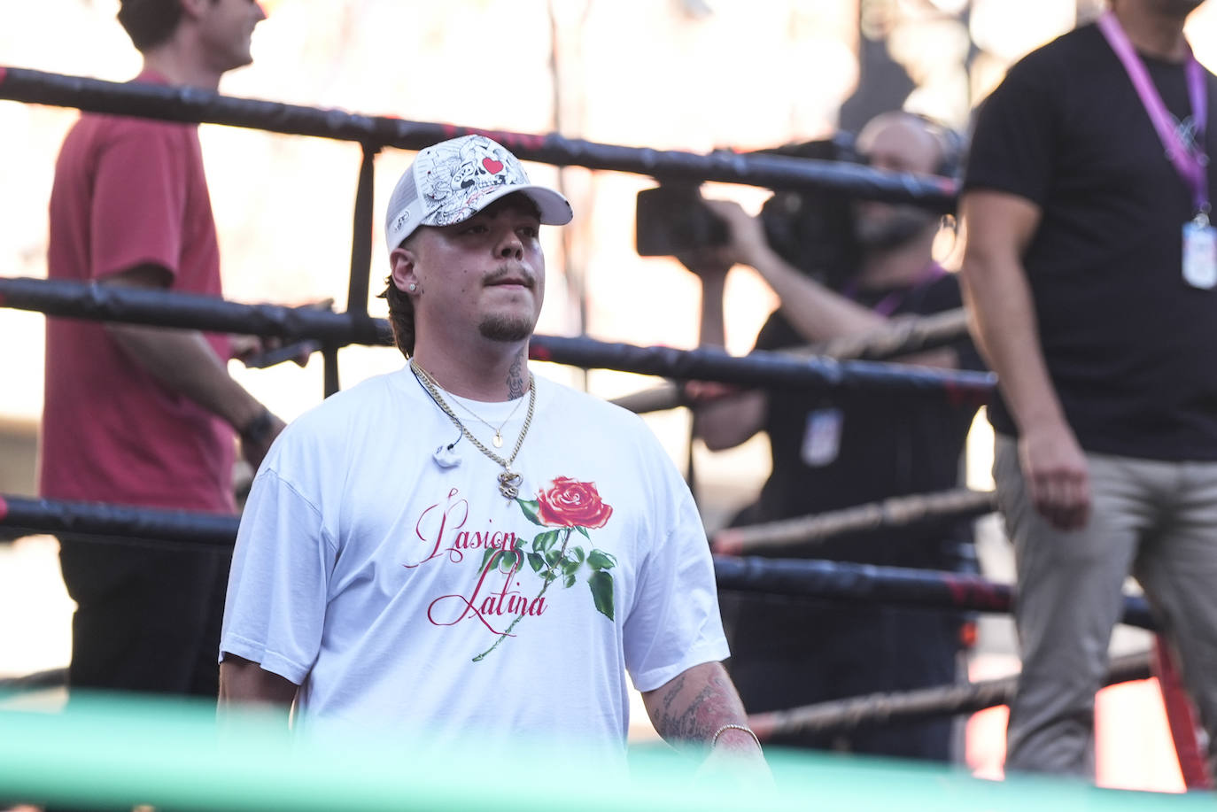 Saiko en 'La Velada del Año 5' en el Estadio de la Cartuja