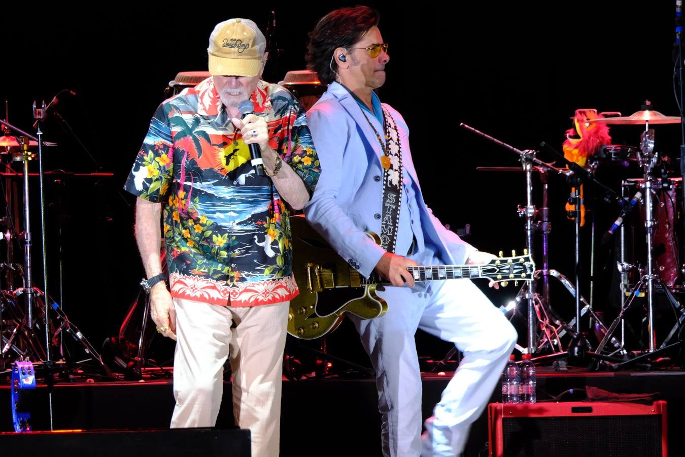 Un momento de la actuación de la banda The Beach Boys en Jerez