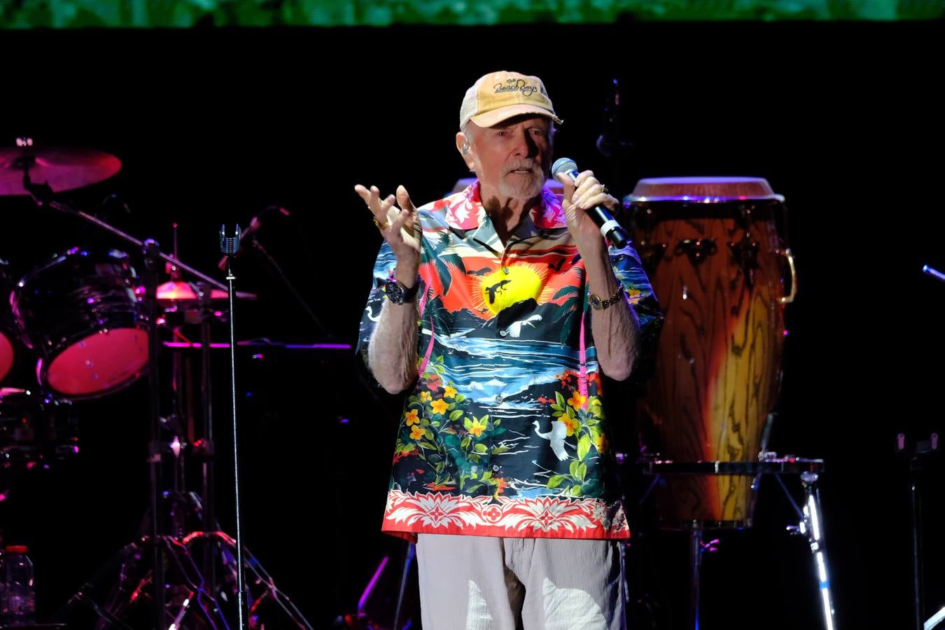 Un momento de la actuación de la banda The Beach Boys en Jerez