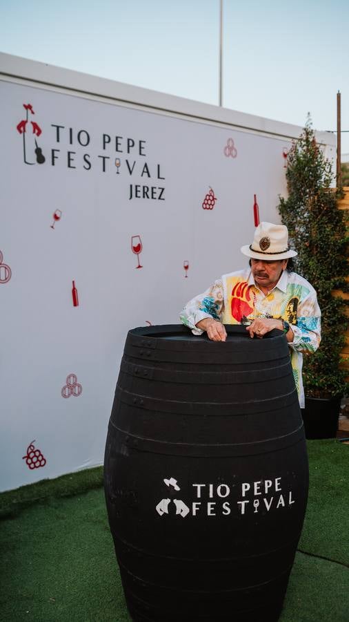 Concierto de Carlos Santana en el Tío Pepe Festival