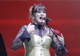 Rozalén, en el concierto que ofreció el año pasado en Icónica