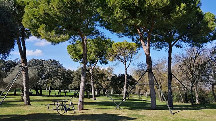 El Parque del Alamillo es un lugar ideal para pasear o montar en bicicleta en mitad de la naturaleza