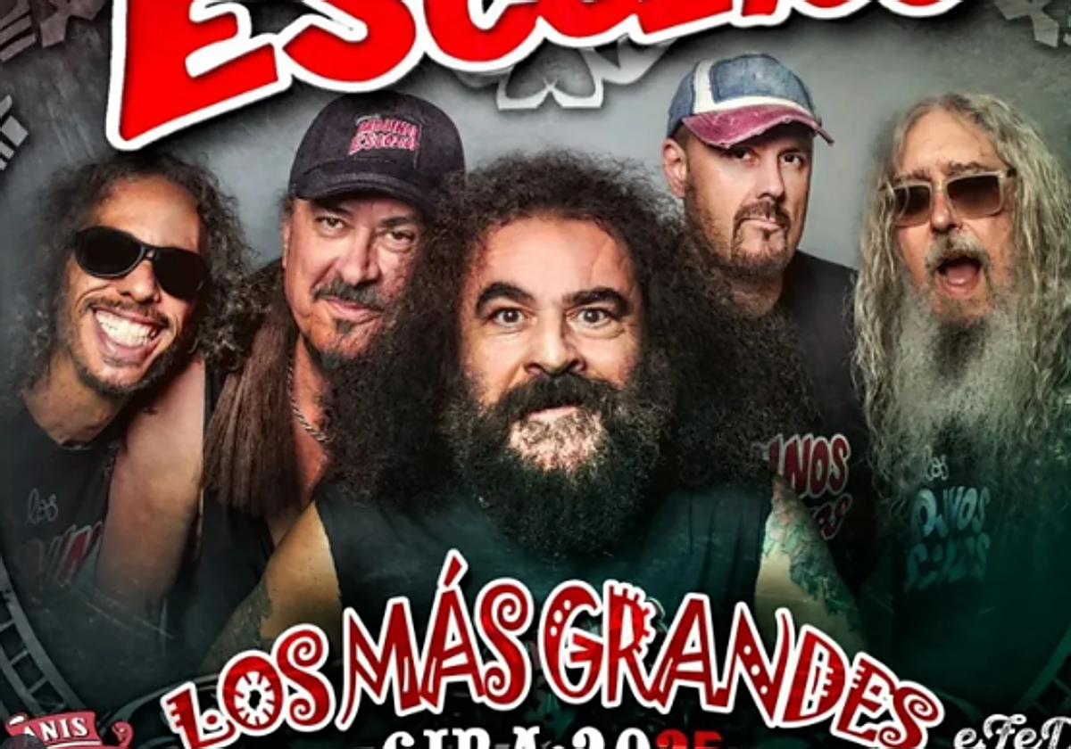 El cartel de la gira de Mojinos Escozíos