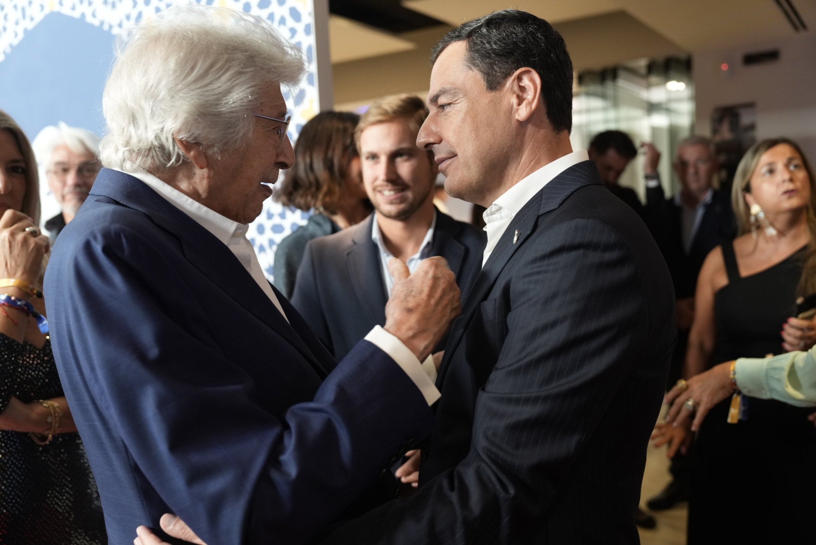 Manuel Alejandro y Juanma Moreno