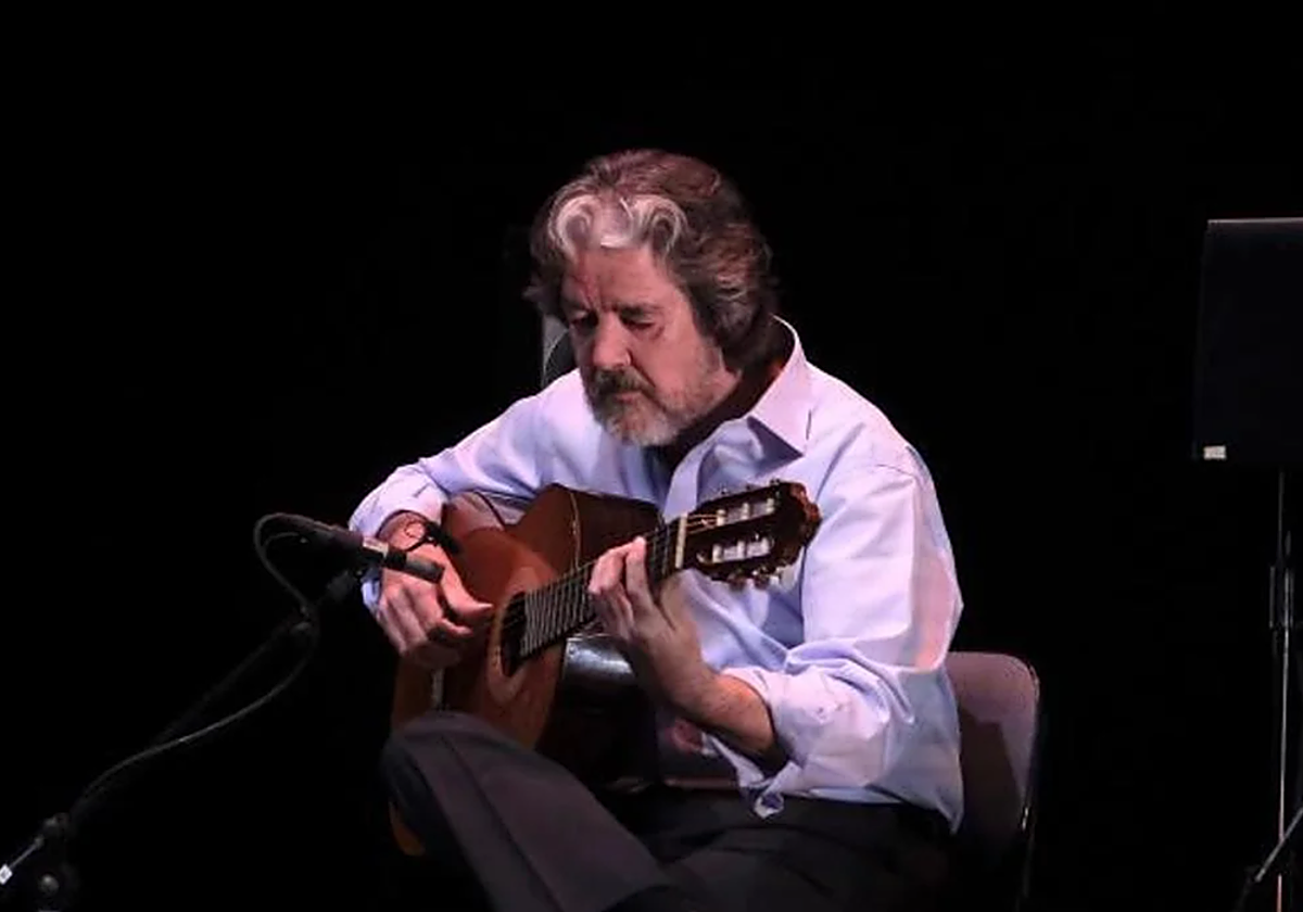 Rafael Riqueni durante un concierto