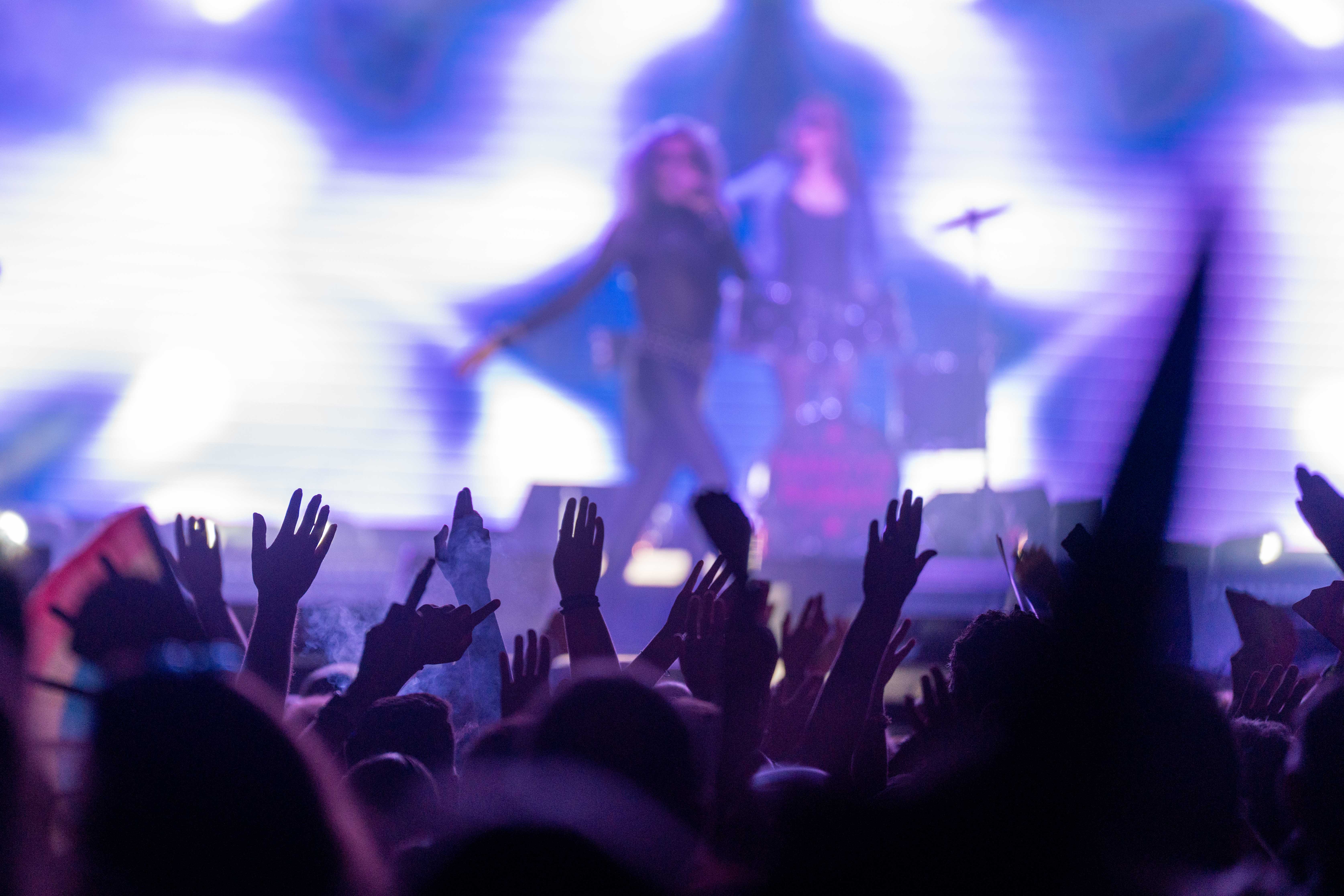 El concierto de Nancys Rubias y Fangoria en La Rinconada, en imágenes