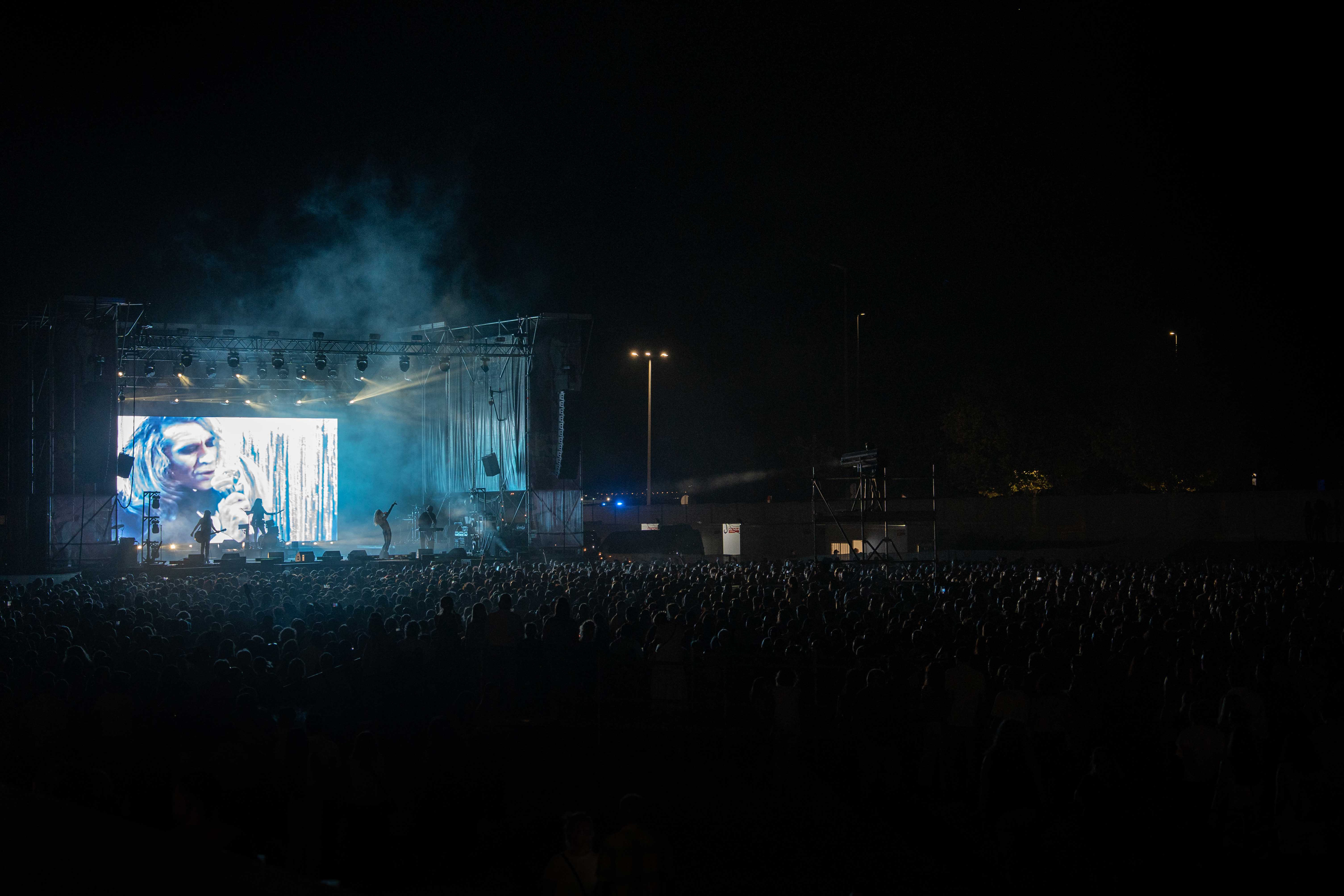 El concierto de Nancys Rubias y Fangoria en La Rinconada, en imágenes