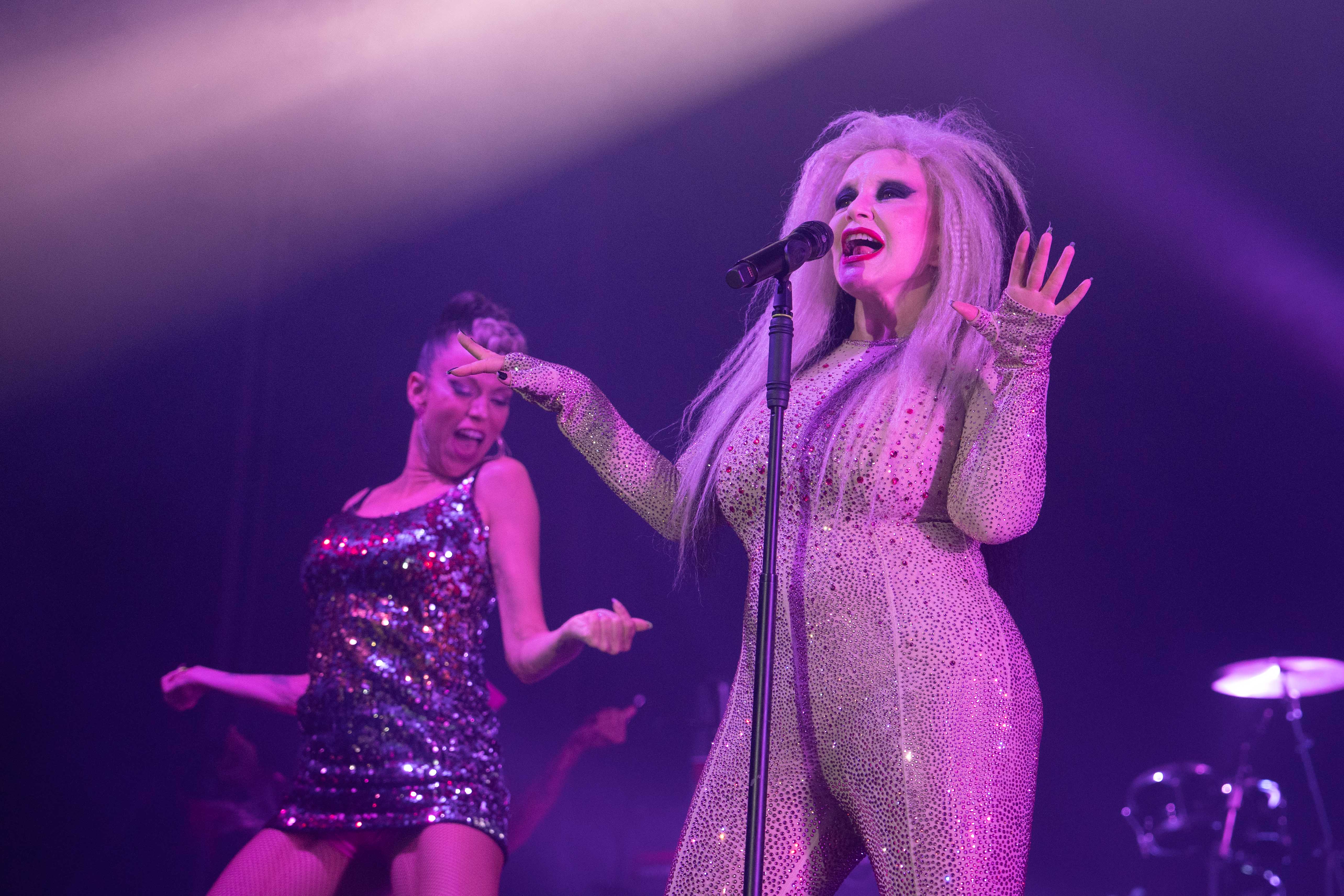 El concierto de Nancys Rubias y Fangoria en La Rinconada, en imágenes