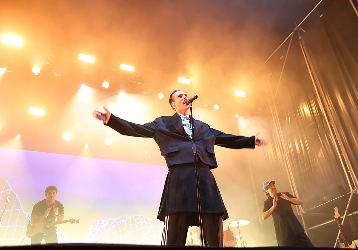 Alberto Jiménez, vocalista del grupo