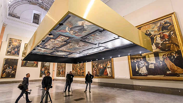Interior del Museo de Bellas Artes de Sevilla