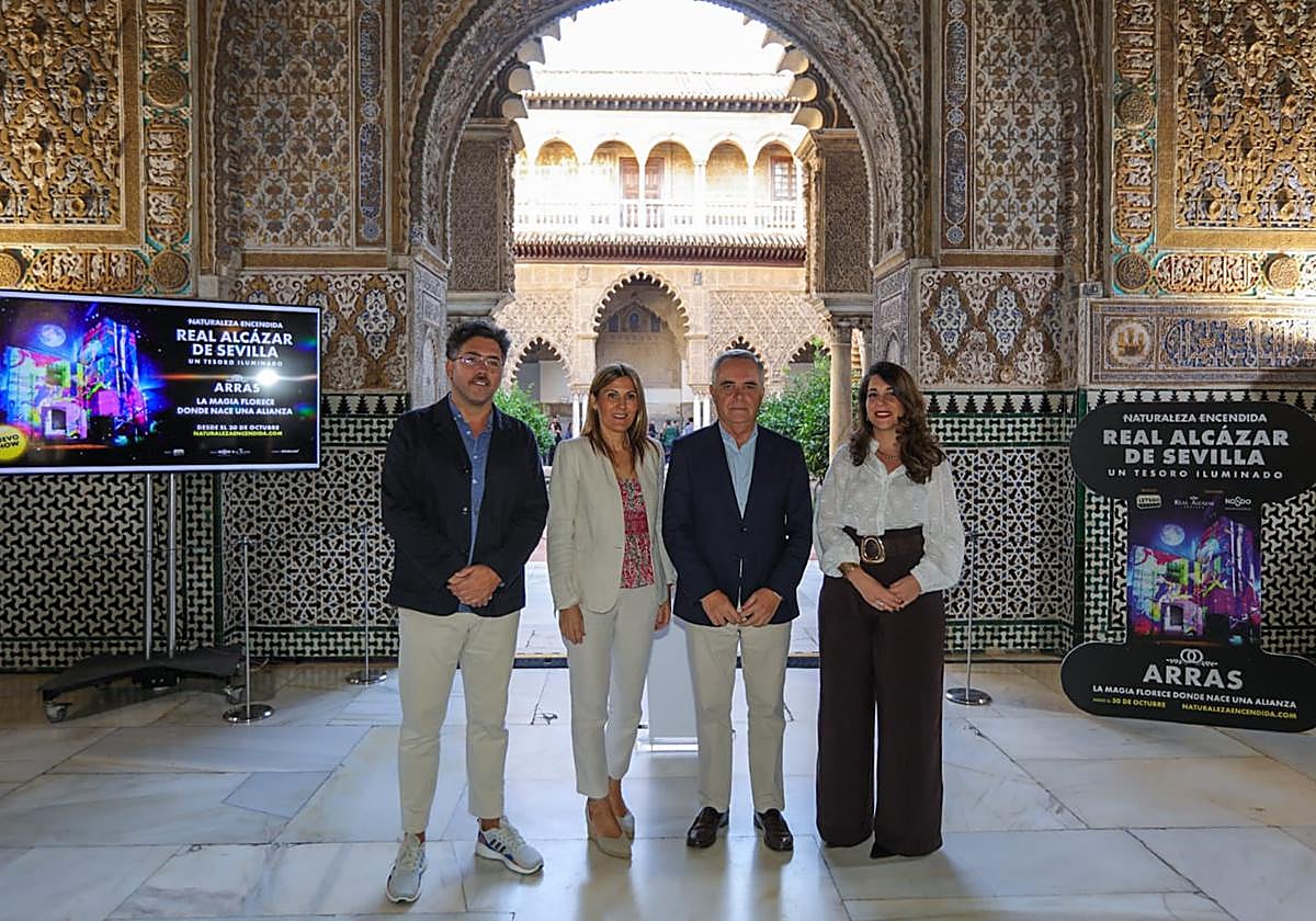 Presentación de la tercera edición de Naturaleza Encendida en el Alcázar de Sevilla