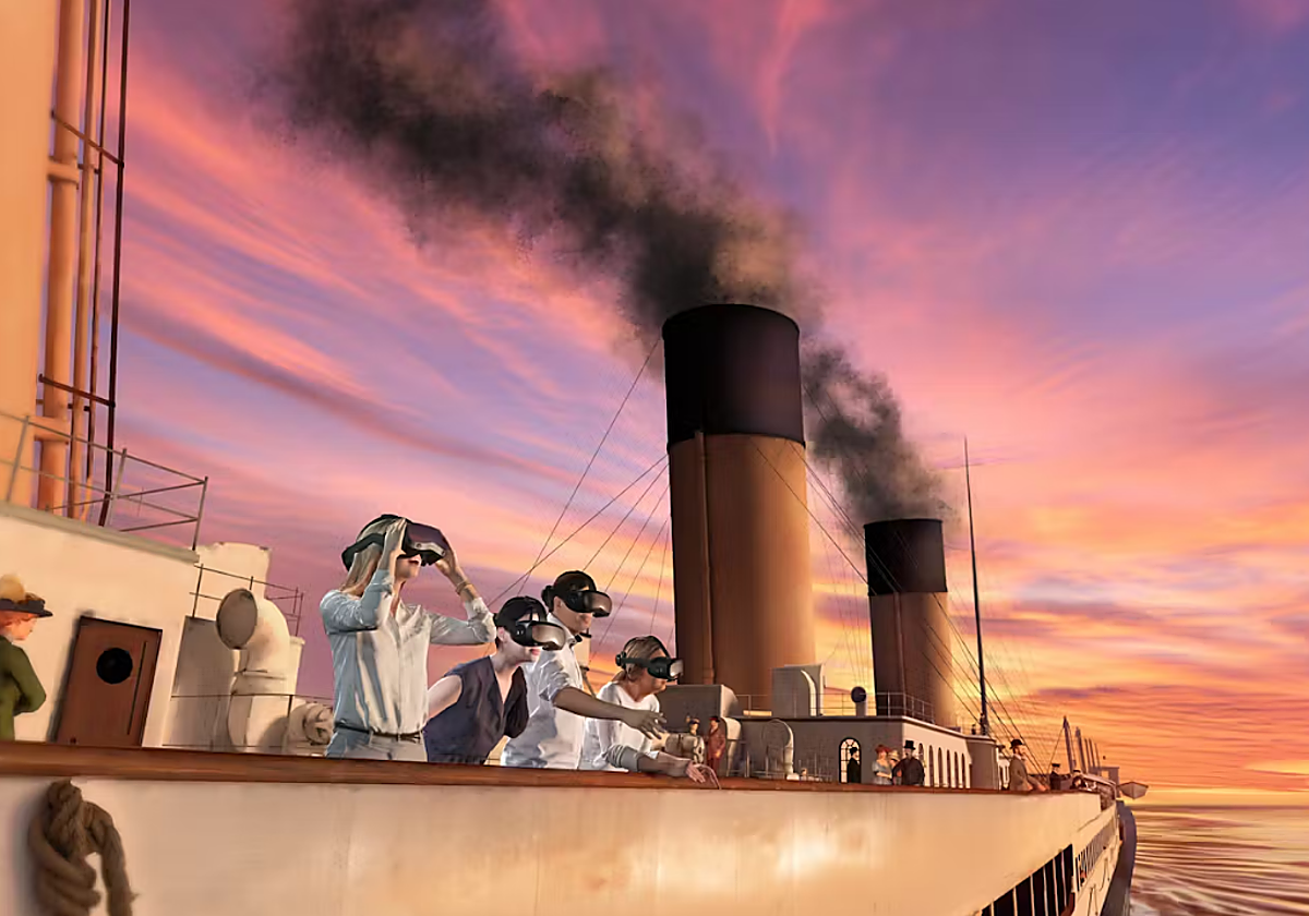 Titanic, ecos del pasado es una experiencia que mezcla tecnología con la historia del legendario navío