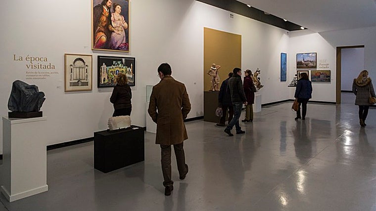 Exposición en la Facultad de Bellas Artes