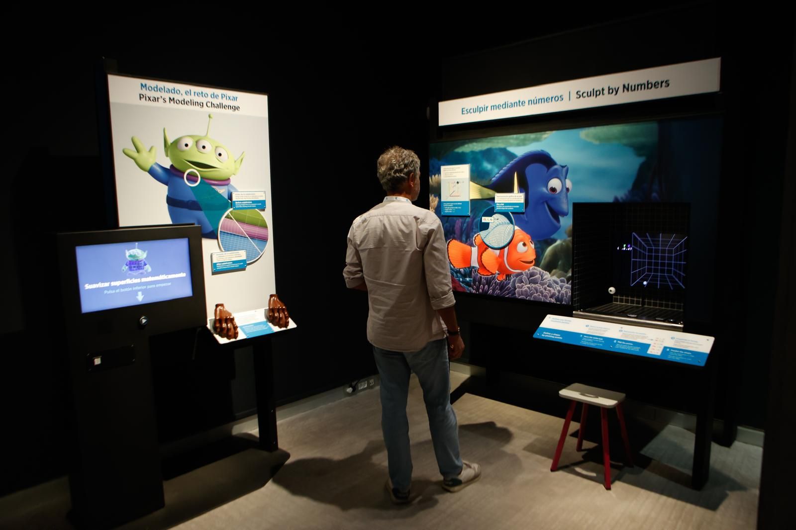 En imágenes: la exposición que revela los &#039;secretos&#039; de Pixar en Sevilla