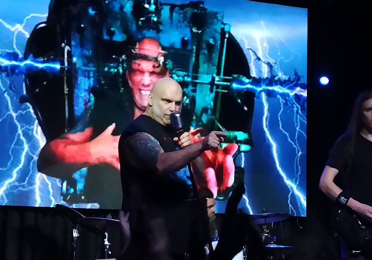 Blaze Bayley en la sala Supra de Sevilla