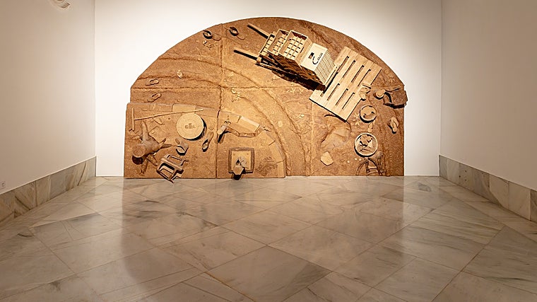 Esta exposición apuesta por la fusión de las obras artísticas con los espacios del Centro Andaluz de Arte Contemporáneo