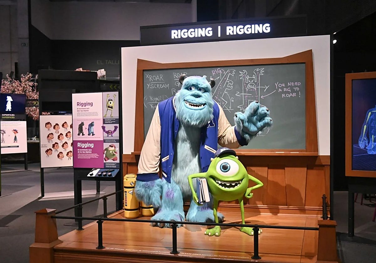 Las instalaciones del Caixaforum de Sevilla acogen una exposición ideal para los amantes de las películas de Pixar