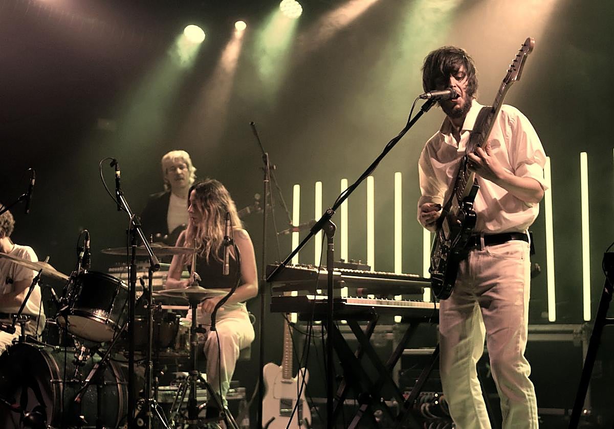 El grupo Rufus T. Firefly anoche en Sevilla.