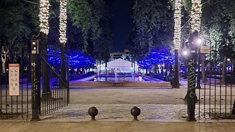 Carpa en el Prado de San Sebastián