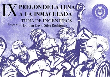 Cartel del IX Pregón de la Tuna a la Inmaculada