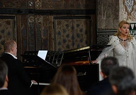 Ainhoa Arteta inaugura la Navidad con lírica y villancicos en el Real Alcázar de Sevilla