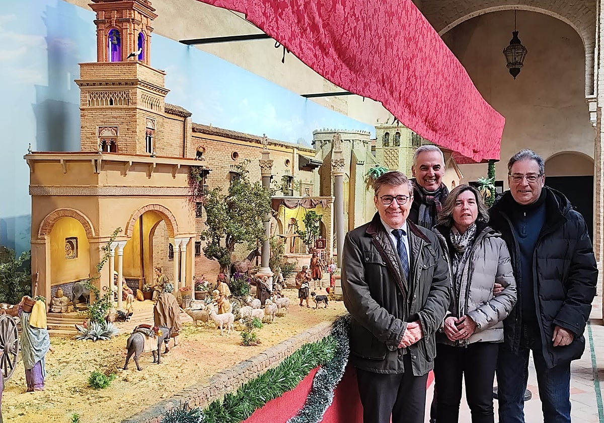 El belén mudéjar del Palacio de los Marqueses de la Algaba