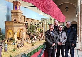 El belén mudéjar del Palacio de los Marqueses de la Algaba